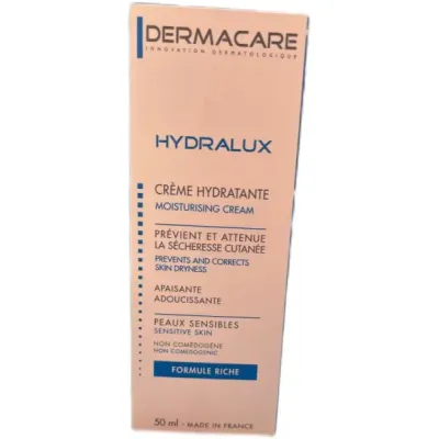 Dermacare hydralux crème hydratante