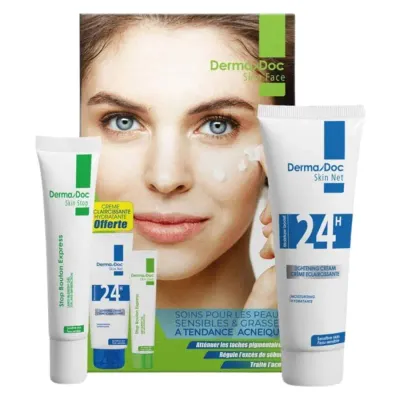 DERMADOC PACK ANTI ACNE SKIN STOP 24H