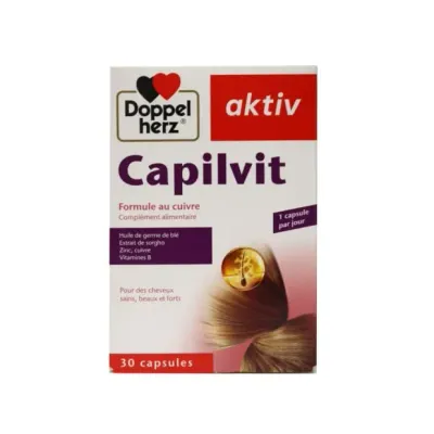 DOPPEL HERZ ACTIV CAPILVIT 30 COMPRIMES
