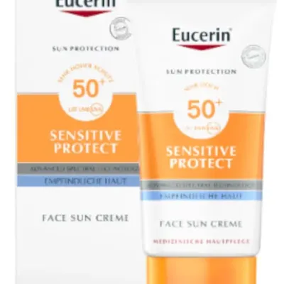 EUCERIN SENSITIVE PROTECT SUN CRÈME PEAUX SENSIBLES 50ML
