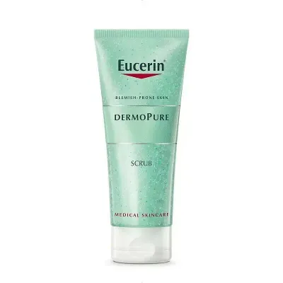 EUCERIN DERMOPURE GOMMAGE 100ML - EXFOLIANT PURIFIANT PEAUX GRASSES