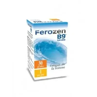 FEROZEN B9 SPIRULINE 30 GELULES