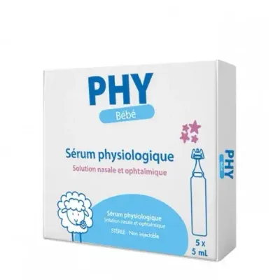 GILBERT PHY BEBE SÉRUM PHYSIOLOGIQUE 5ML