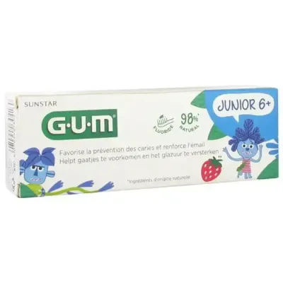 GUM DENTIFRICE JUNIOR 6+ANS 50ML