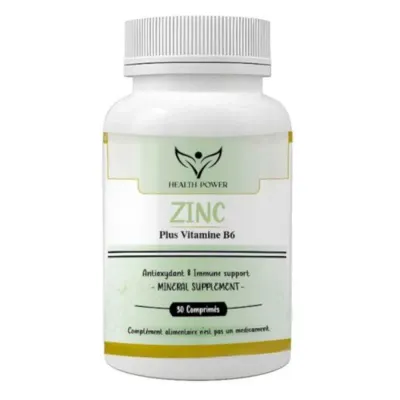 HEALTH POWER ZINC +B6 30GELL