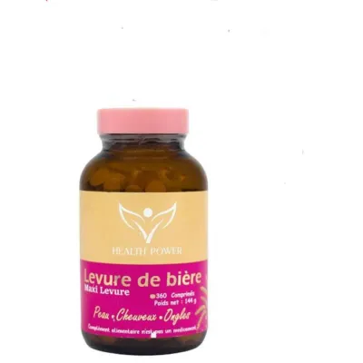 HEALTH POWER MAXI LEVURE DE BIERE 360CP