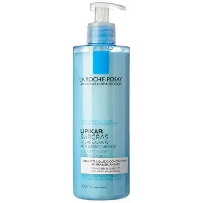 LA ROCHE POSAY LIPIKAR SURGRAS CREAM LAVANTE ANTI-DESSECHEMENT PEAUX SENSIBLES-SECHES 400ML