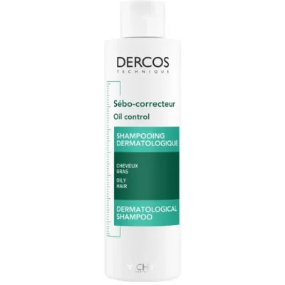 VICHY DERCOS SHOMPOOING CHEVEUX GRAS SEBO CORRECTEUR 200ML