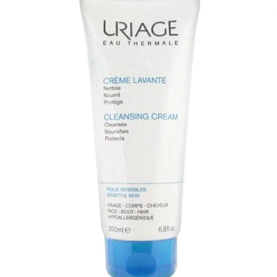 URIAGE CREME LAVANTE PEAUX SENSIBLES VISAGE-CORPS-CHEVEUX 200ML