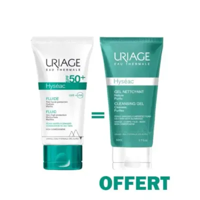 URIAGE HYSÉAC FLUIDE SOLAIRE SPF 50+ 50ML HAUTE PROTECTION