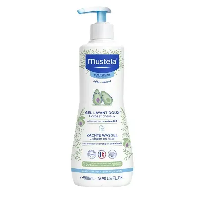 MUSTELA GEL LAVANT DOUX BB CORPS ET CHEVEUX 500ML