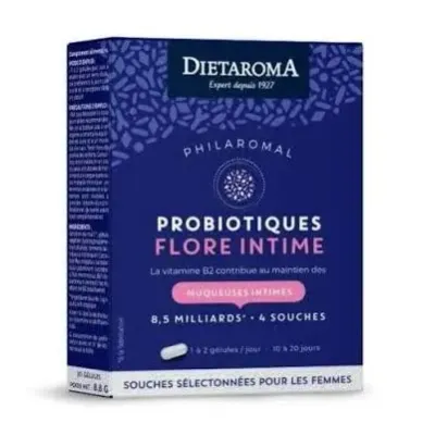 DIETAROMA PROBIOTIQUES FLORE INTIME 20GELULES