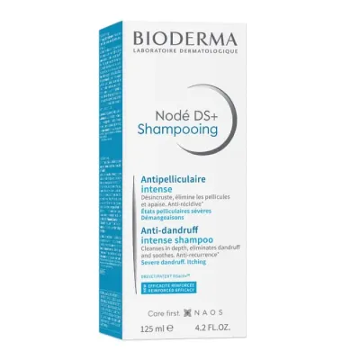 BIODERMA NODE DS+ SHAMPOOING ANTIPELLICULAIRE INTENSE 125ML