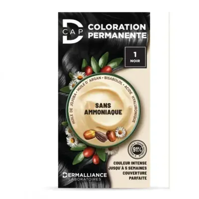 D CAP COLORATION PERMANENTE 1 NOIR
