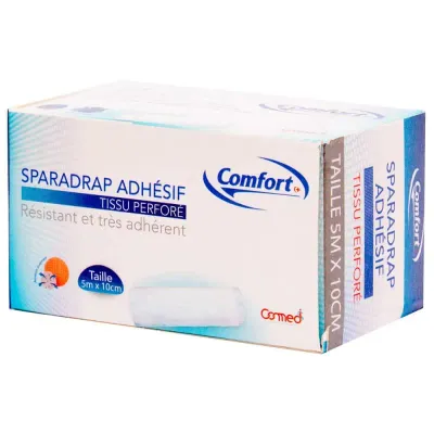 COMFORT SPARADRAP ADHESIF TISSU PERFORE