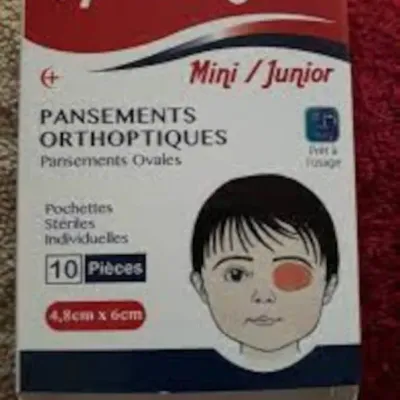 OPTICOMFORT PANSEMENTS ORTHOPTIQUES JUNIOUR X10 PCS