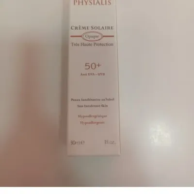  PHYSIALIS CREME SOLAIRE OPAQUE 30 SPF 50+