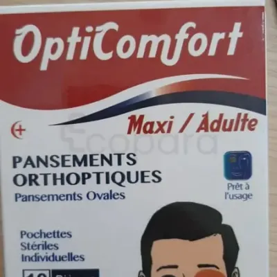 OPTICOMFORT ADULTE X10 PANSEMENTS ORTHOPTIQUES Ovales
