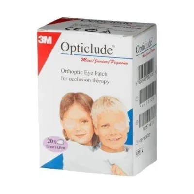 OPTICLUDE JUNIOR 5.0*6.2 (BTE 20) COMPRESSE OCCULAIRE