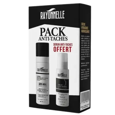 PACK RAYONNELLE SOLAIRE ANTI-TACHES + SERUM