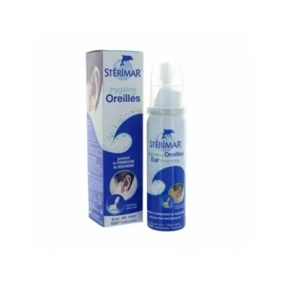 STERIMAR HYGIENE DES OREILLES EAU DE MER 100% NATUREL 50ML