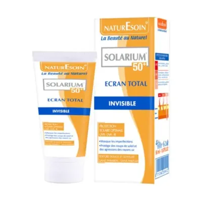 SUNSCREEN SOLARIUM 50+ ÉCRAN TOTAL 50ML