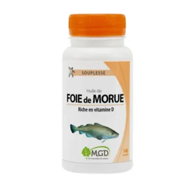 MGD HUILE DE FOIE DE MORUE 140CAPSULES