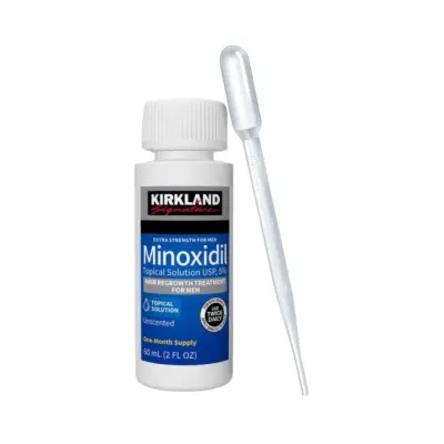KIRKLAND MINOXIDIL TOPICAL SOLUTION USP, 5% 60ML