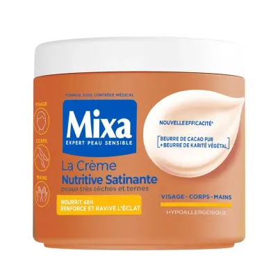 MIXA LA CREME NUTRITIVE SATINANTE 400ML