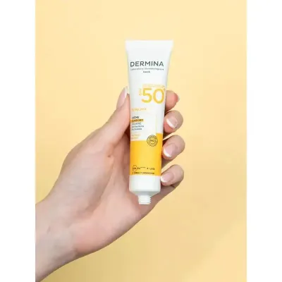 DERMINA SUNLINA CREME CONFORT INVISIBLE SPF50 40ML