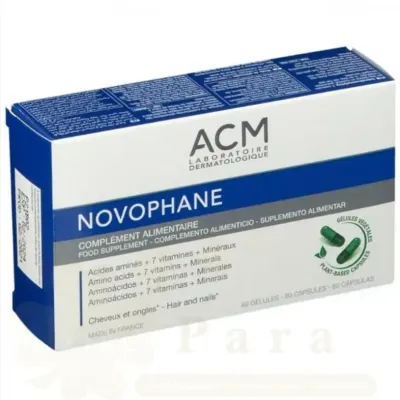 ACM NOVOPHANE ANTI CHUTE 60 GELLULES