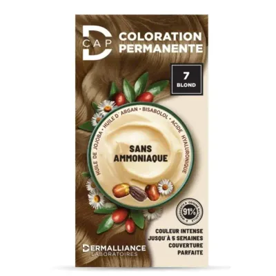 D CAP COLORATION SANS AMMONIAQUE 7 BLOND