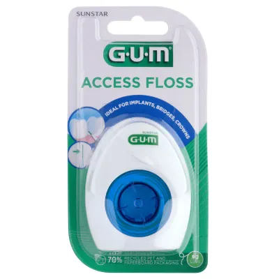 GUM 3200 FIL DENTAIRE FINE FLOSS PAR 50 USES