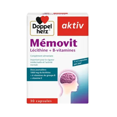 DOPPEL HERZ AKTIV MEMOVIT BOITE 30 CAPSULES