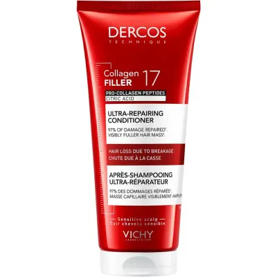 VICHY DERCOS COLLAGEN FILLER 17 APRES SHAMPOO REPARATEUR 200ML
