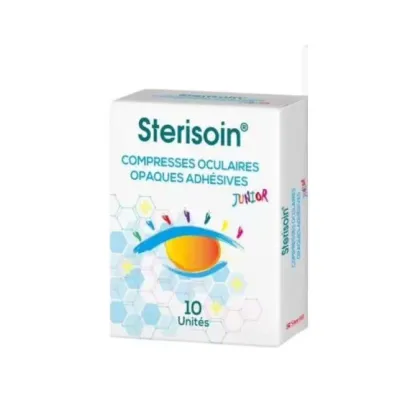 STERISOIN OCULAIRE BTE/10 JUNIOUR 10 UNITES